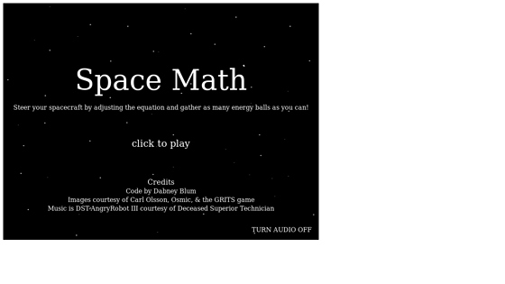 Space Maths